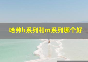 哈弗h系列和m系列哪个好