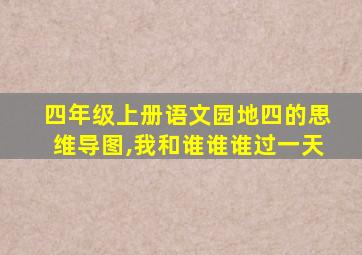 四年级上册语文园地四的思维导图,我和谁谁谁过一天