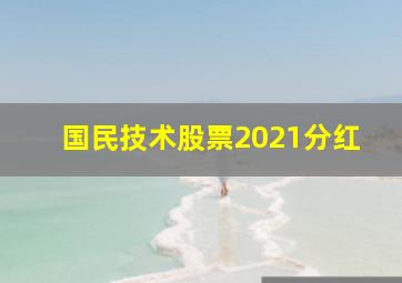 国民技术股票2021分红