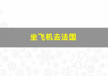 坐飞机去法国