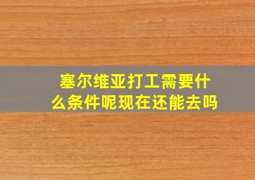 塞尔维亚打工需要什么条件呢现在还能去吗