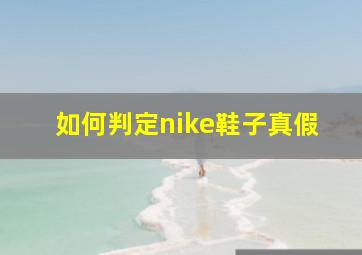 如何判定nike鞋子真假