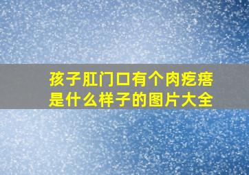 孩子肛门口有个肉疙瘩是什么样子的图片大全