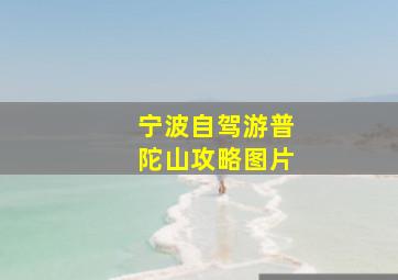 宁波自驾游普陀山攻略图片