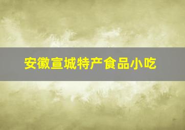 安徽宣城特产食品小吃