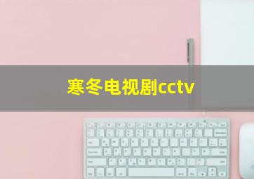 寒冬电视剧cctv