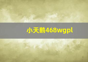 小天鹅468wgpl