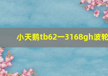 小天鹅tb62一3168gh波轮