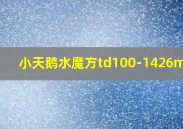 小天鹅水魔方td100-1426madg