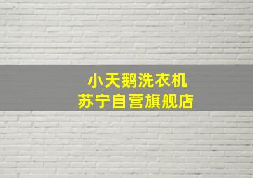 小天鹅洗衣机苏宁自营旗舰店