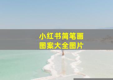 小红书简笔画图案大全图片