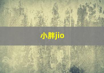 小胖jio