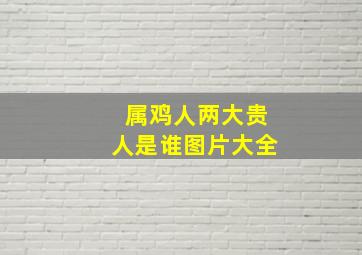 属鸡人两大贵人是谁图片大全