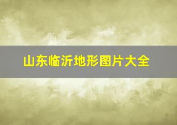 山东临沂地形图片大全