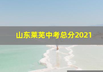 山东莱芜中考总分2021