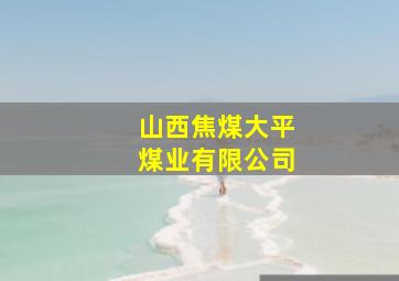 山西焦煤大平煤业有限公司