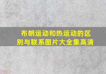 布朗运动和热运动的区别与联系图片大全集高清