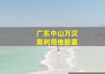 广东中山万汉奥利司他胶囊