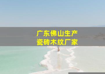 广东佛山生产瓷砖木纹厂家