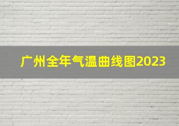 广州全年气温曲线图2023