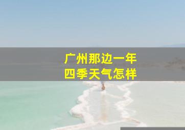 广州那边一年四季天气怎样