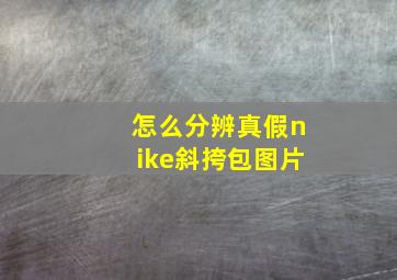 怎么分辨真假nike斜挎包图片