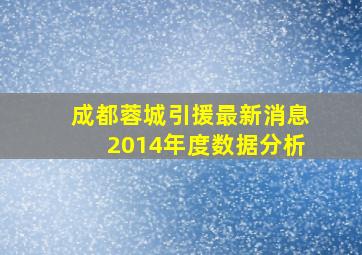 成都蓉城引援最新消息2014年度数据分析