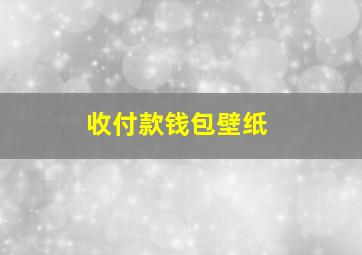 收付款钱包壁纸