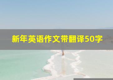 新年英语作文带翻译50字