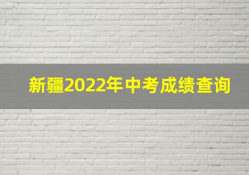 新疆2022年中考成绩查询