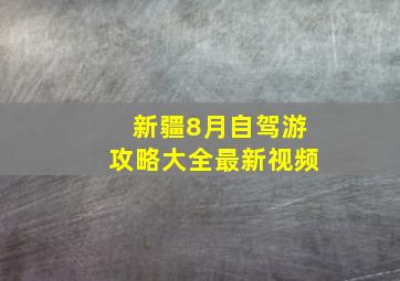 新疆8月自驾游攻略大全最新视频