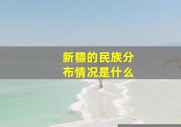 新疆的民族分布情况是什么