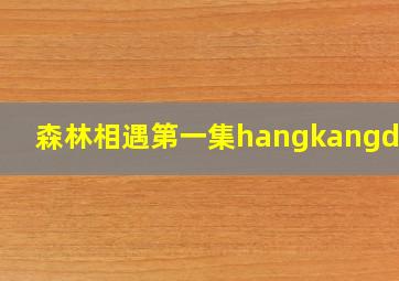 森林相遇第一集hangkangdall