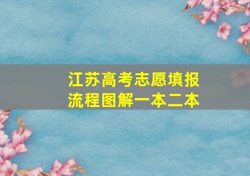 江苏高考志愿填报流程图解一本二本