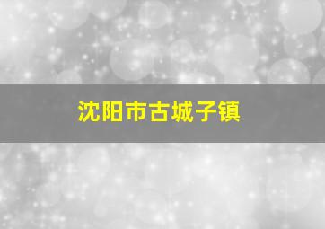 沈阳市古城子镇