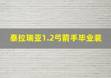 泰拉瑞亚1.2弓箭手毕业装