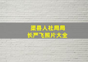 渠县人社局局长严飞照片大全