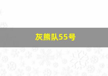 灰熊队55号