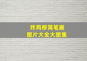 炸鸡柳简笔画图片大全大图集