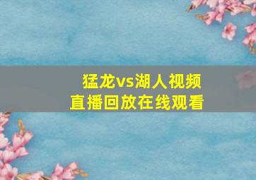 猛龙vs湖人视频直播回放在线观看