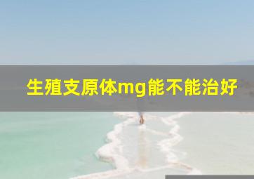 生殖支原体mg能不能治好