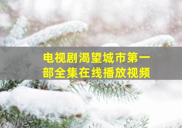 电视剧渴望城市第一部全集在线播放视频