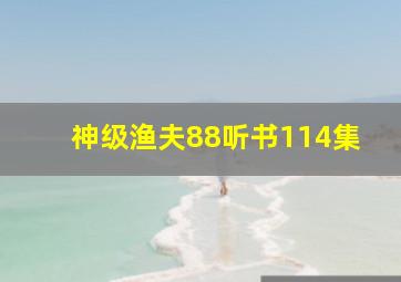 神级渔夫88听书114集