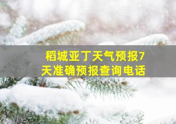 稻城亚丁天气预报7天准确预报查询电话