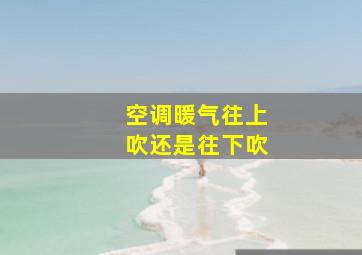 空调暖气往上吹还是往下吹