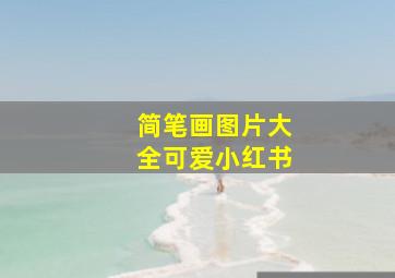 简笔画图片大全可爱小红书