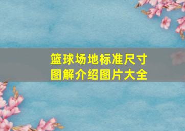 篮球场地标准尺寸图解介绍图片大全