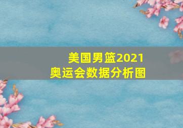 美国男篮2021奥运会数据分析图