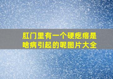 肛门里有一个硬疙瘩是啥病引起的呢图片大全