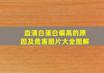 血清白蛋白偏高的原因及危害图片大全图解